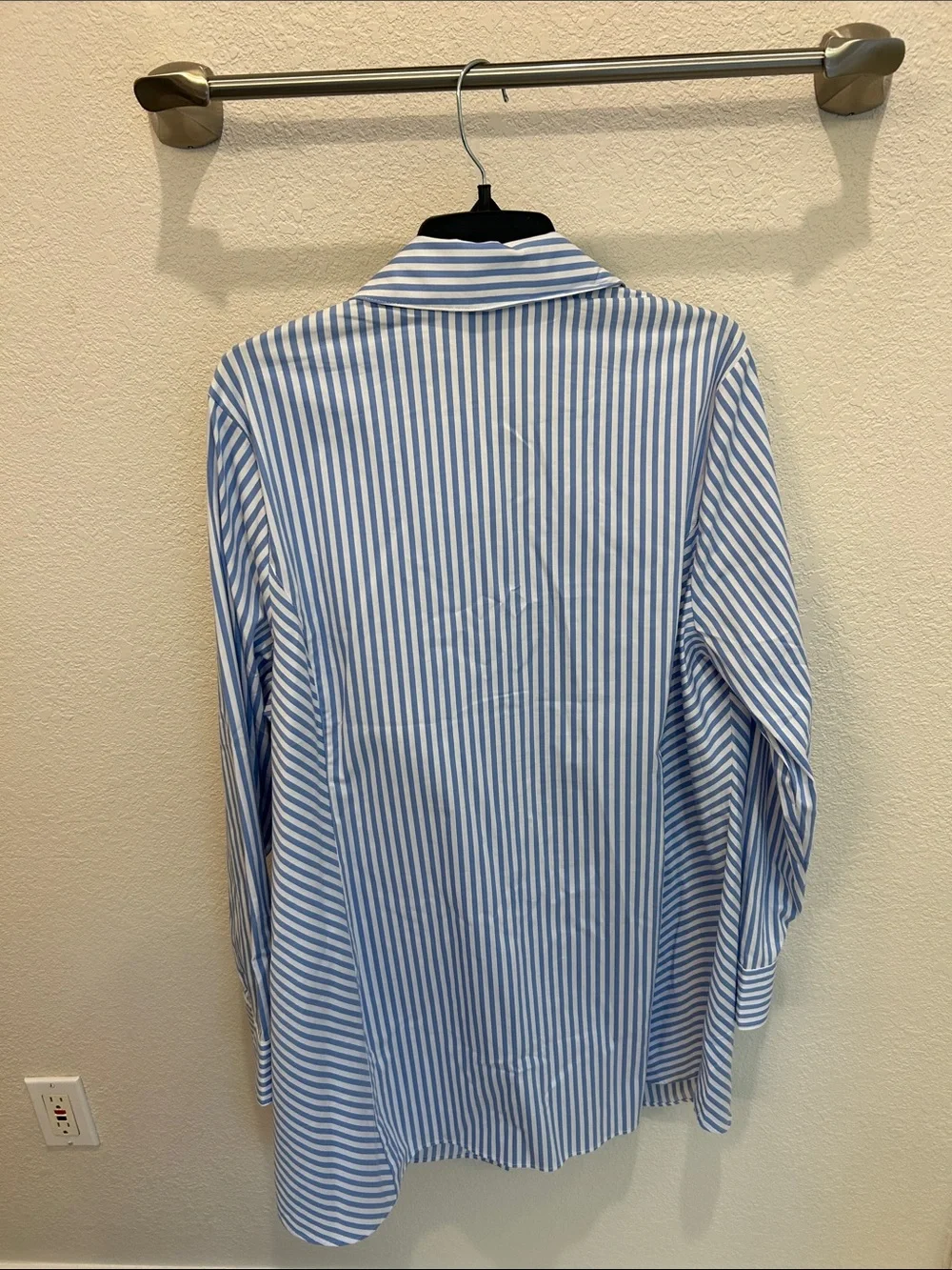 CAbi Dress Up Shirt In Ocean Stripe Style Number 6706